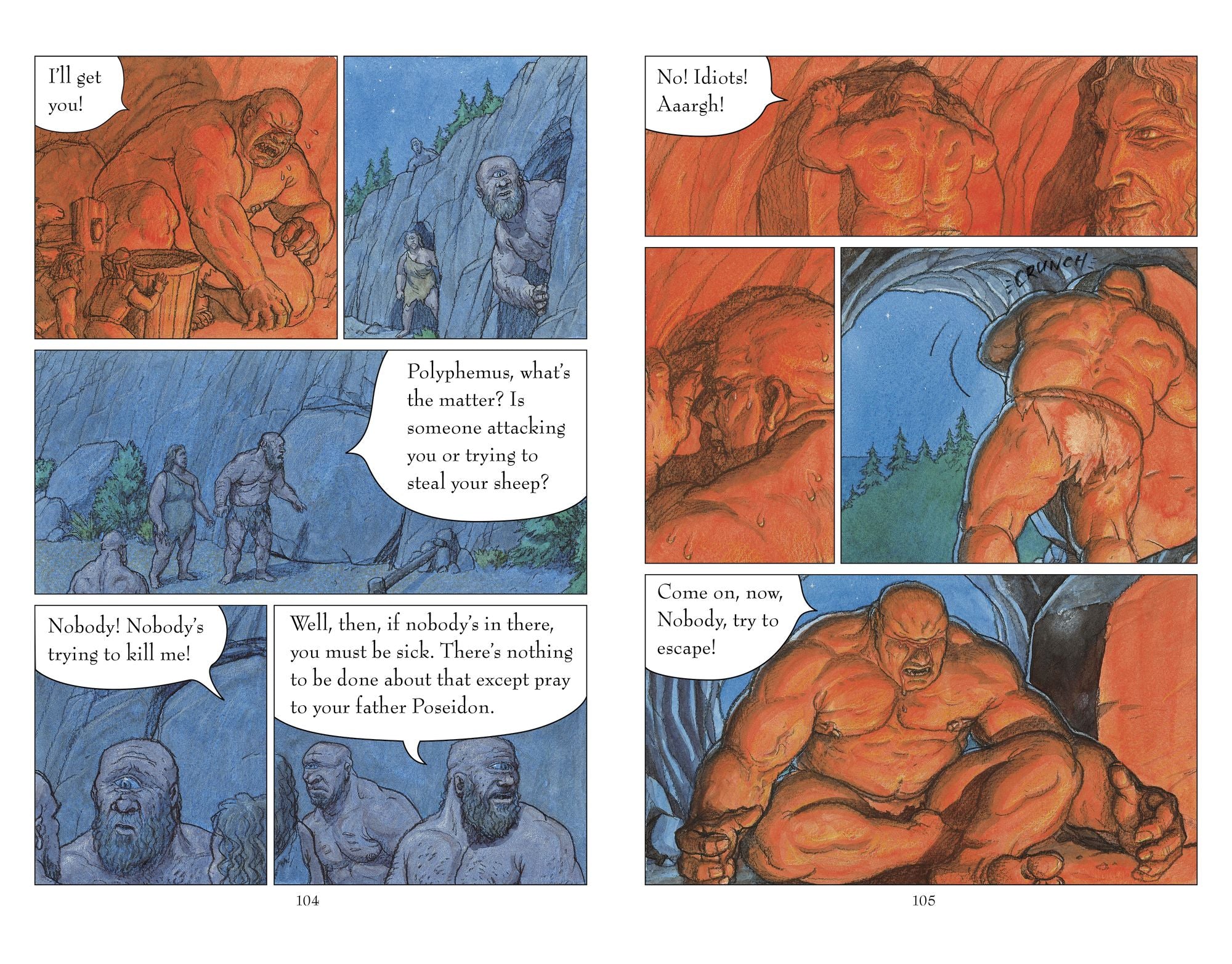 The Odyssey: A Graphic Novel: (A Modern Visual Adaptation of Homer's Epic Tale of Greek Mythology for Young Adults)