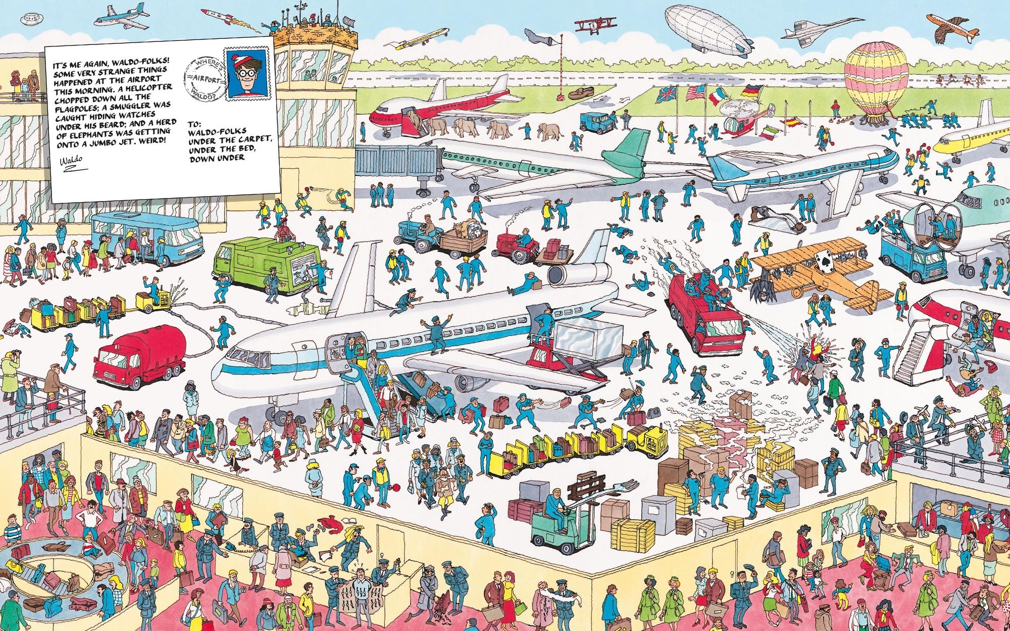 Where's Waldo?: Deluxe Edition (A Hidden Object Search-and-Find Puzzle Book - a Perfect Gift & Travel Companion for All Ages)