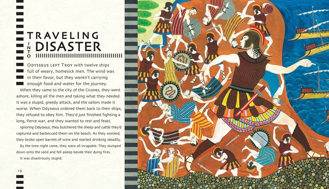 The Odyssey: (An Illustrated Retelling of the Classic Greek Myth for Middle Grade Readers and Kids Ages 8-12)