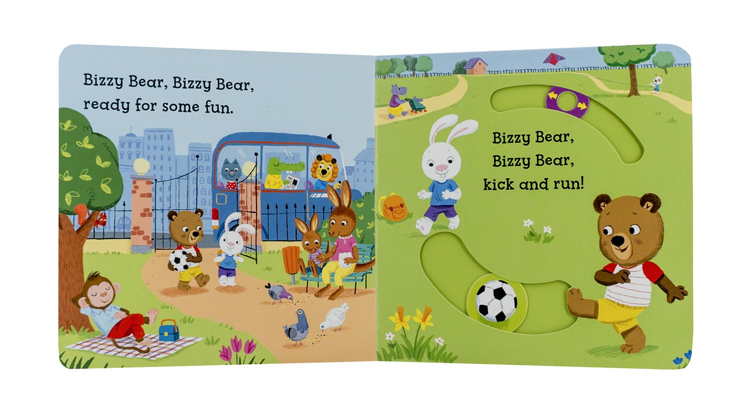 Let's Go and Play (Bizzy Bear Series)