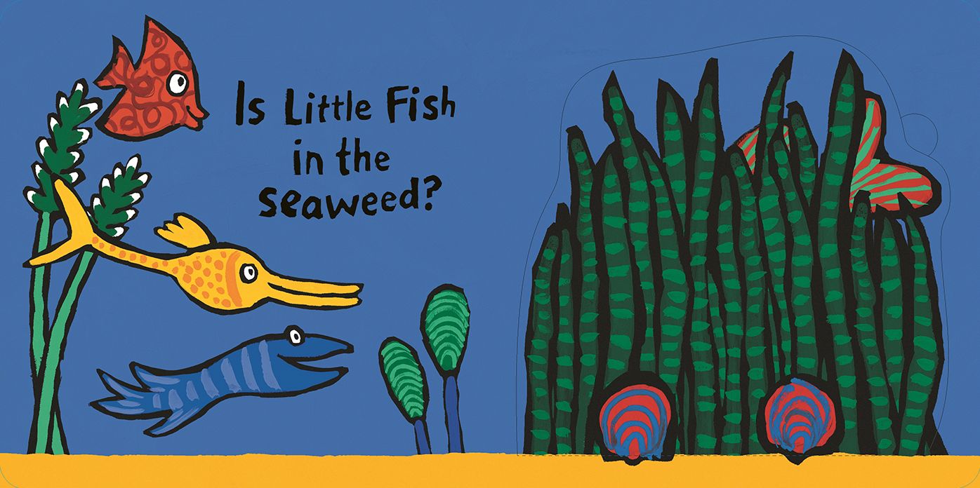 Where Is Little Fish?: (A Rhyming Hide-and-Seek Lift-the-Flap Board Book for Babies and Toddlers Featuring Ocean Animals and Playful Fun)