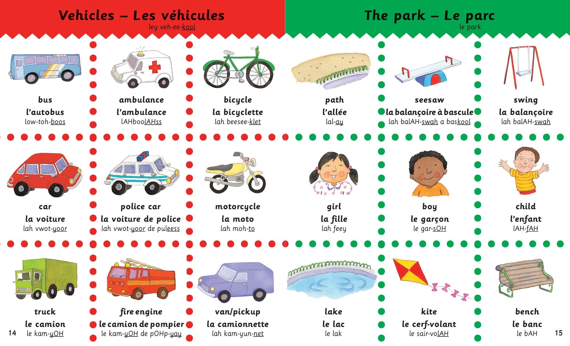 French-English Picture Dictionary