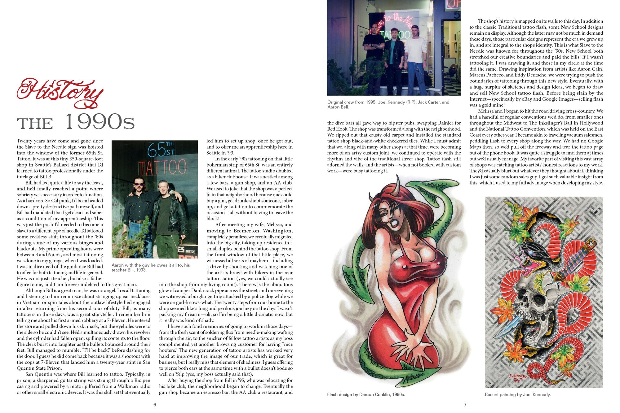 Slave to the Needle: 20 Years of Original Art from a Celebrated Seattle Tattoo Shop