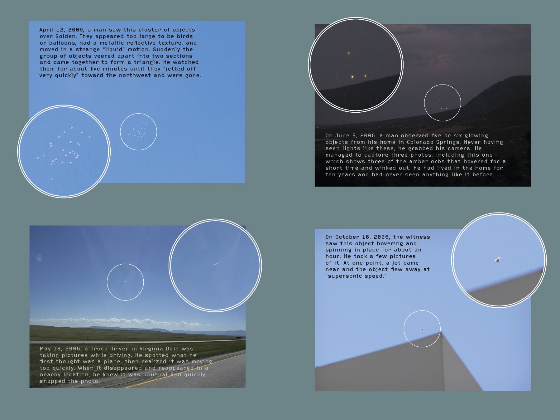 UFOs Over Colorado: A True History of Extraterrestrial Encounters in the Centennial State