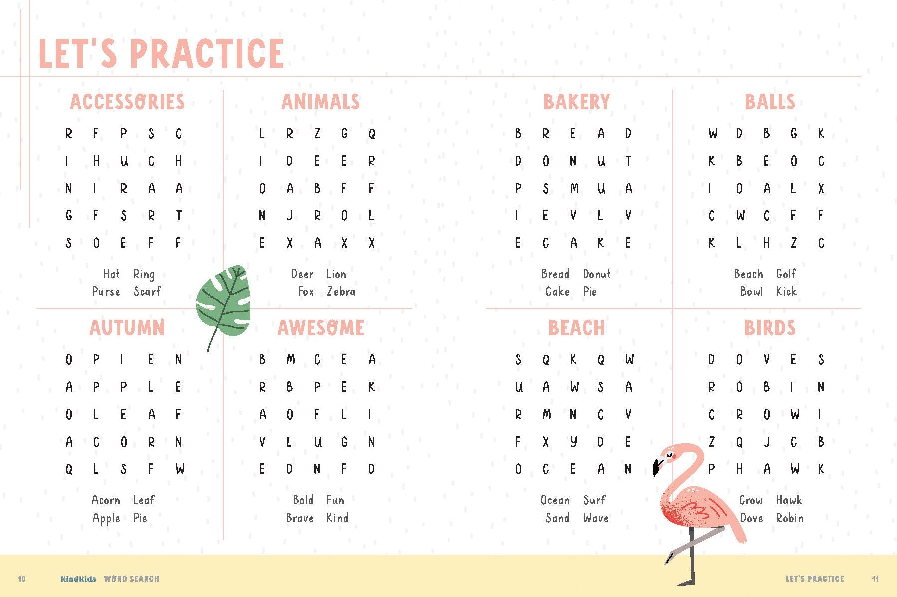 KindKids Word Search: A Super-Cute Book of Brain-Boosting Puzzles for Kids 6 & Up