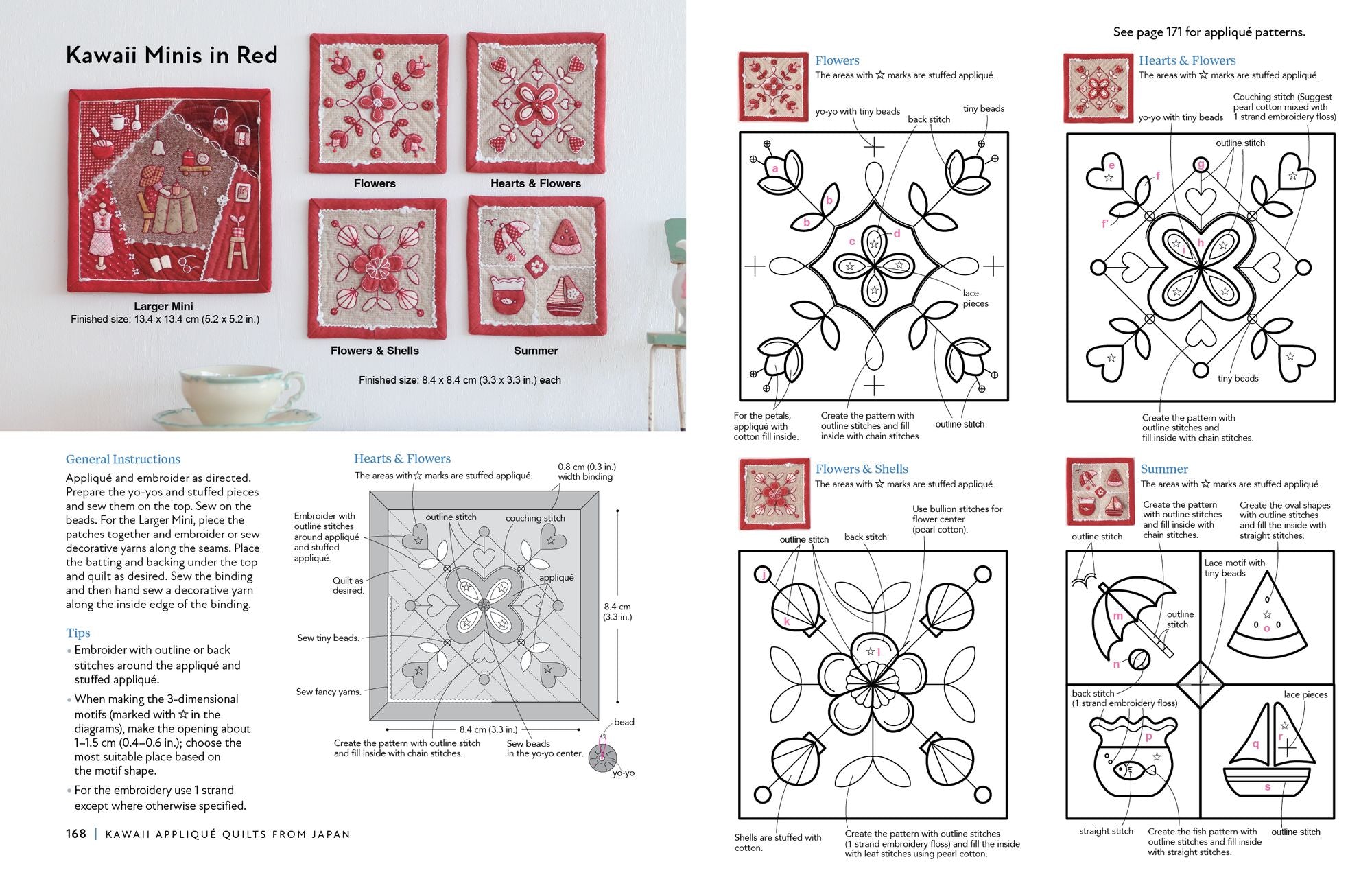 Kawaii Appliqué Quilts from Japan: How One Country's Love of All Things Tiny Powers Today's Most Intricate Quilts (with 5 Projects from Top Designers)