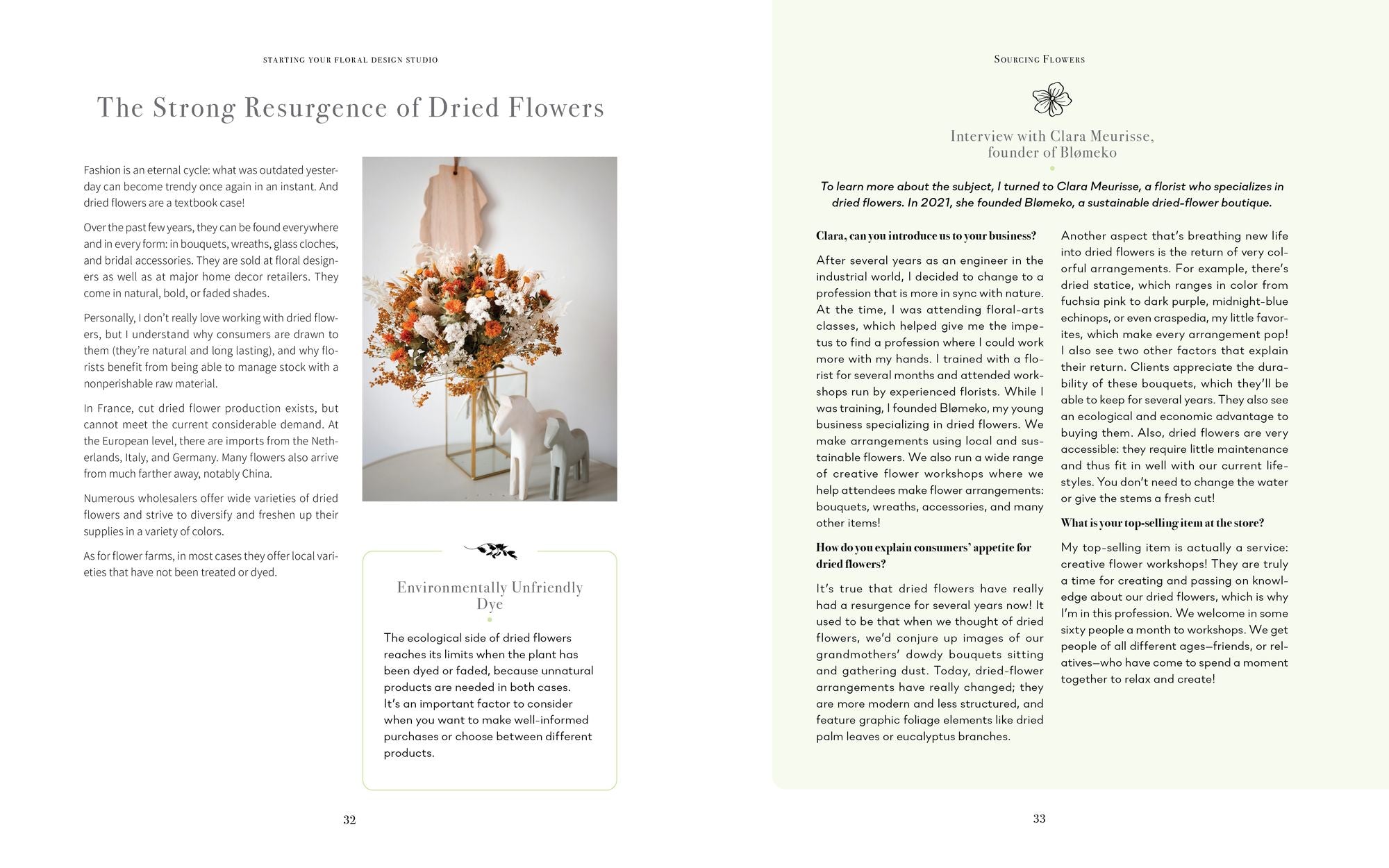 Starting Your Floral Design Studio: A Creative Guide to Finding Your Style, Growing Your Business, and Nurturing Your Dream