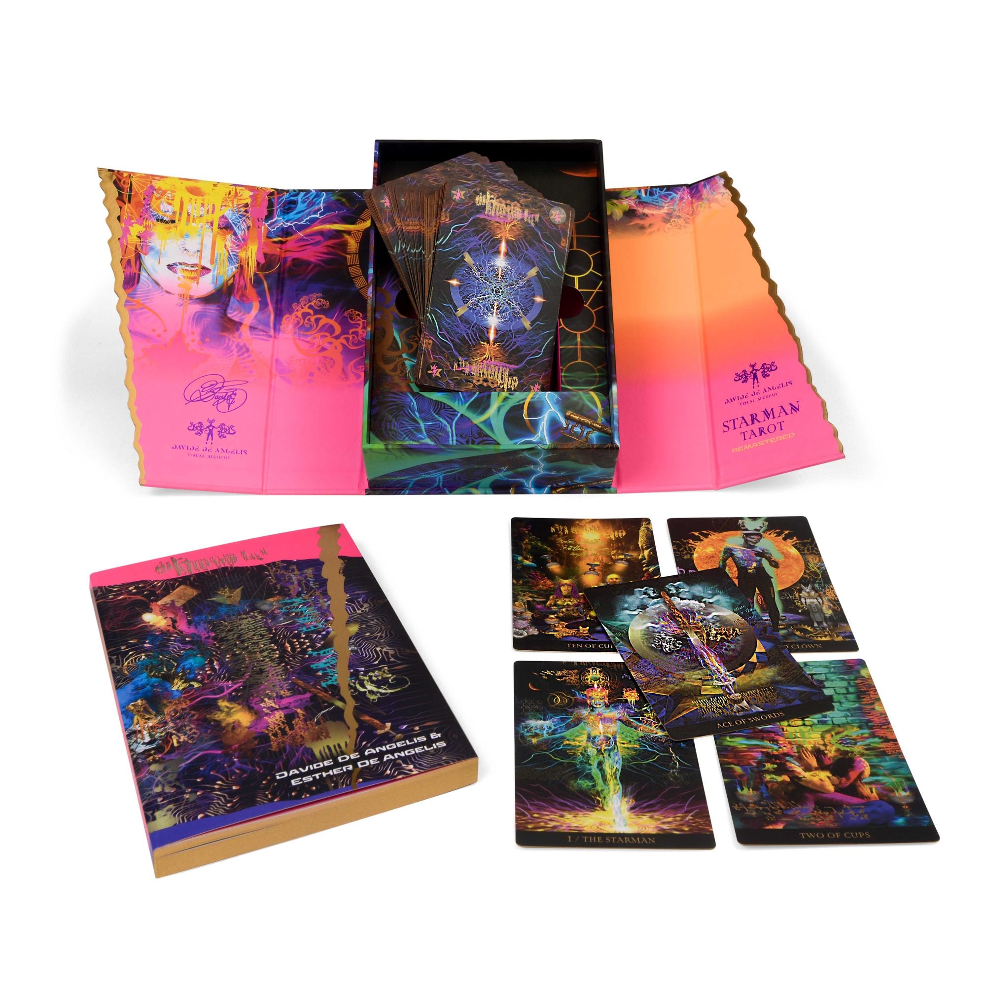 Starman Tarot Remastered: Revised and Updated David Bowie-Inspired Tarot Box Set with 78 Cards and Guide Book