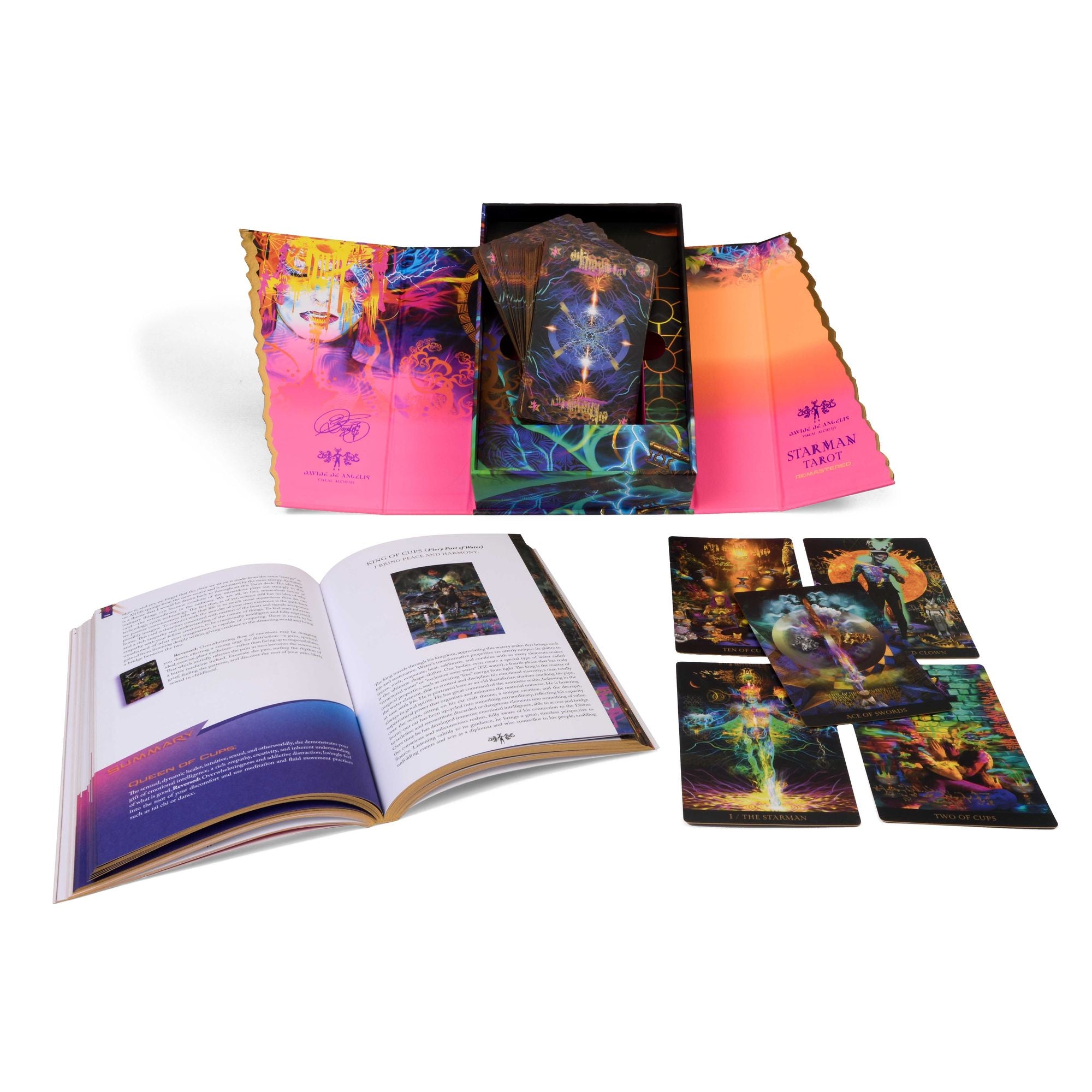 Starman Tarot Remastered: Revised and Updated David Bowie-Inspired Tarot Box Set with 78 Cards and Guide Book