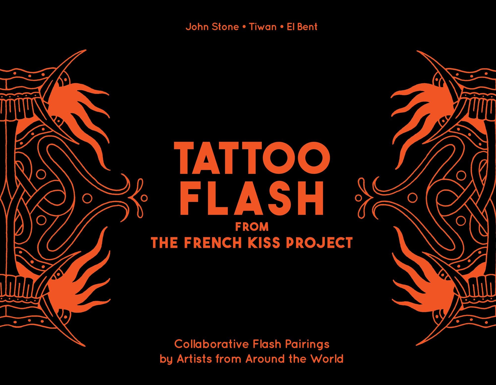 Tattoo Flash from the French Kiss Project: Collaborative Flash Pairings by Tattoo Artists from Around the World