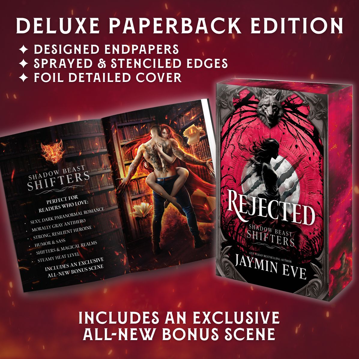 Rejected: A Spicy Fated Mates Dark Paranormal Wolf Shifter Romance