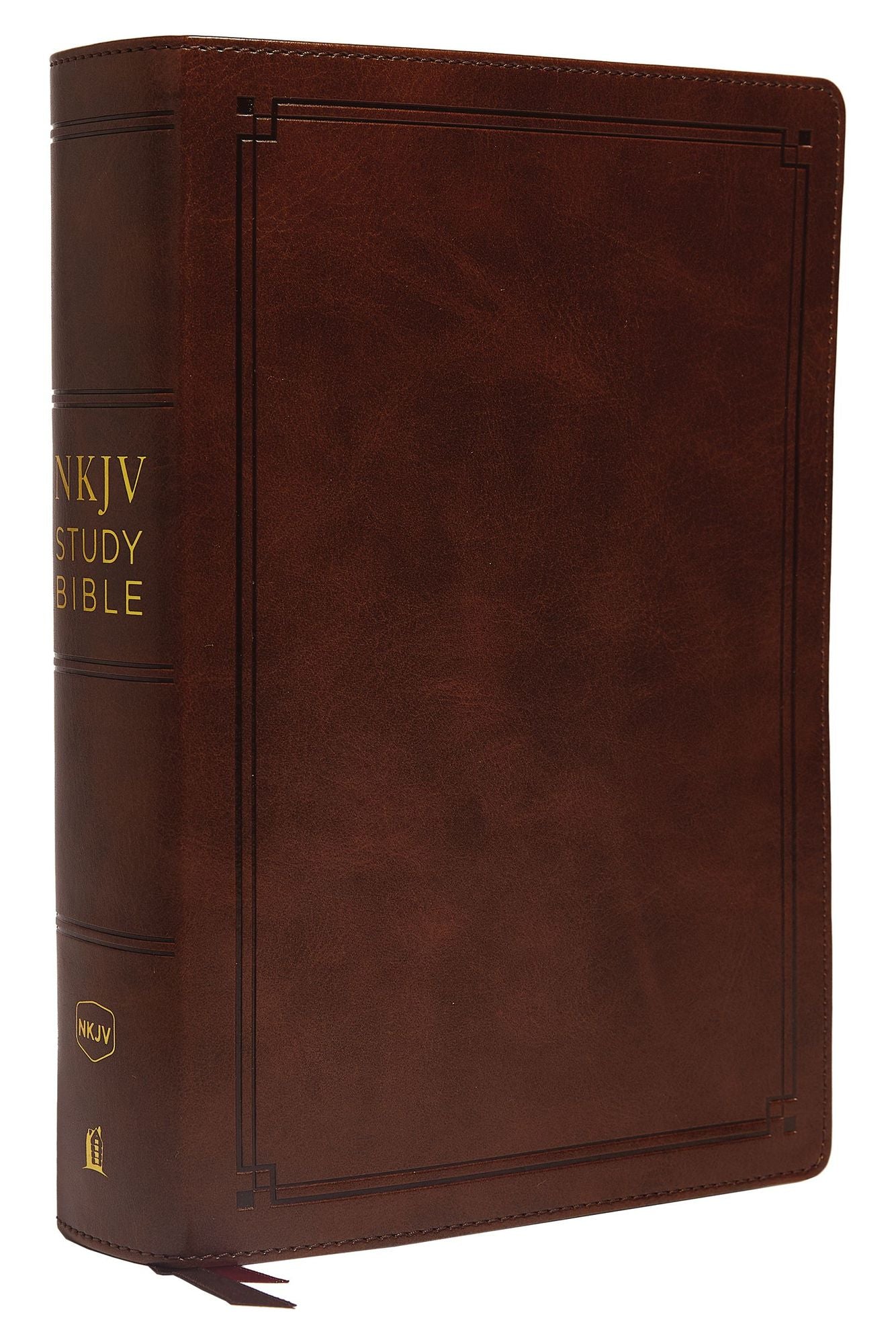 NKJV Study Bible, Leathersoft, Brown, Comfort Print: The Complete Resource for Studying God's Word