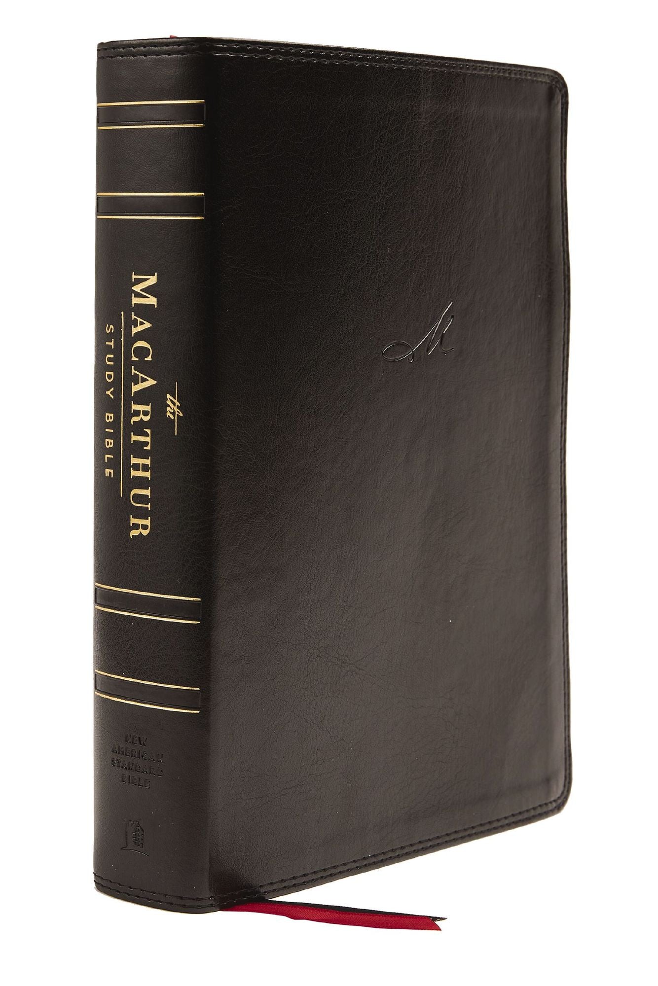 NASB, MacArthur Study Bible, Black Leathersoft, Thumb Indexed, 1995 Text, Comfort Print: Unleashing God's Truth One Verse at a Time (Holy Bible, New American Standard Bible)