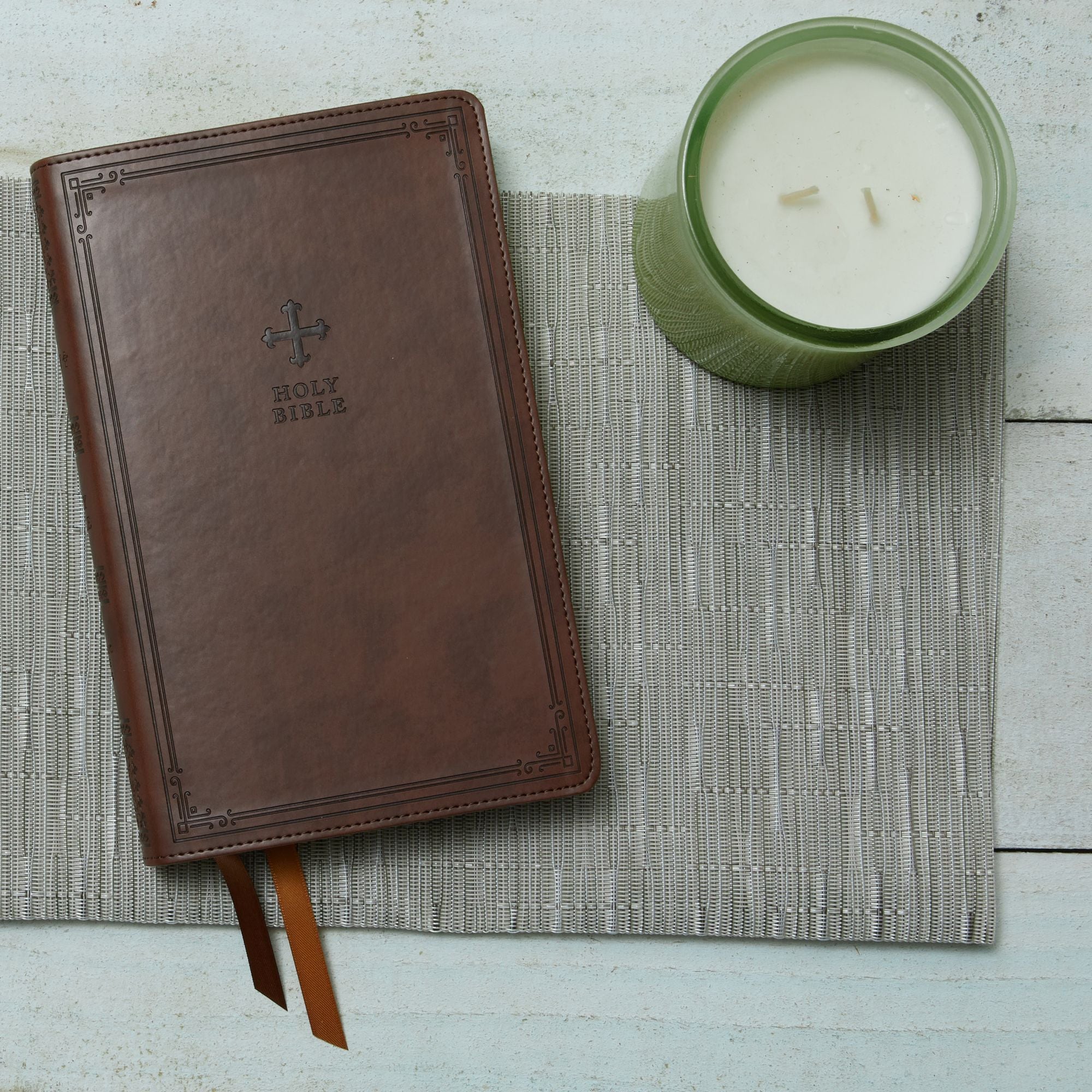 NRSV Catholic Edition Gift Bible, Brown Leathersoft (Comfort Print, Holy Bible, Complete Catholic Bible, NRSV CE): Holy Bible