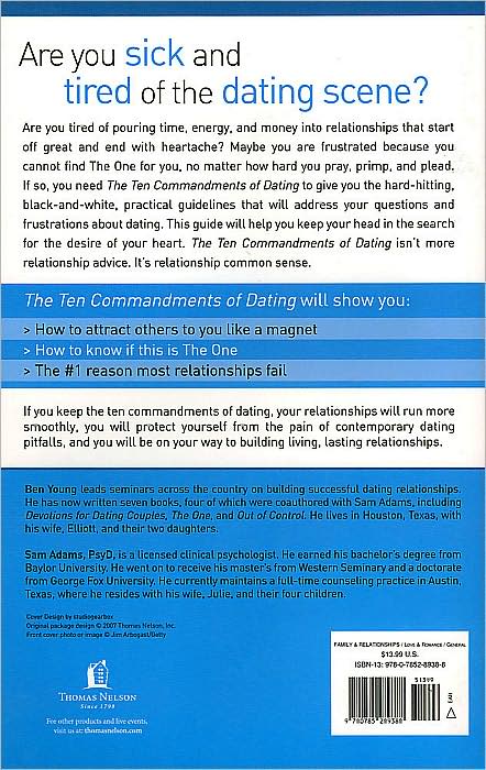The Ten Commandments of Dating: Time-Tested Laws for Building Successful Relationships
