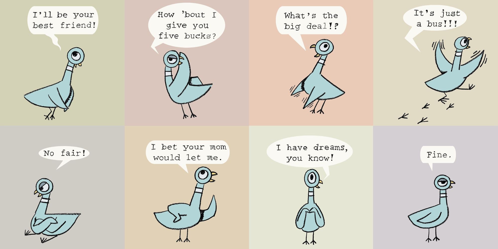 Don't Let the Pigeon Drive the Bus! (Caldecott Honor Book)