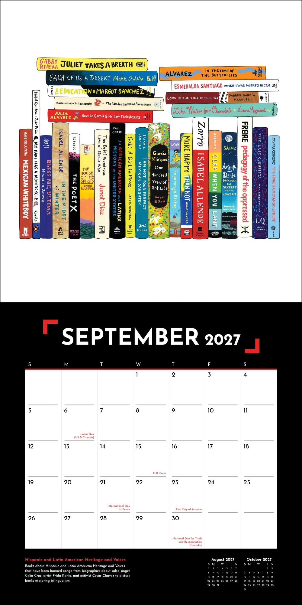 2027 Banned Books Wall Calendar By Pen America