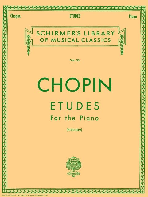 Etudes: Schirmer Library of Classics Volume 33 Piano Solo