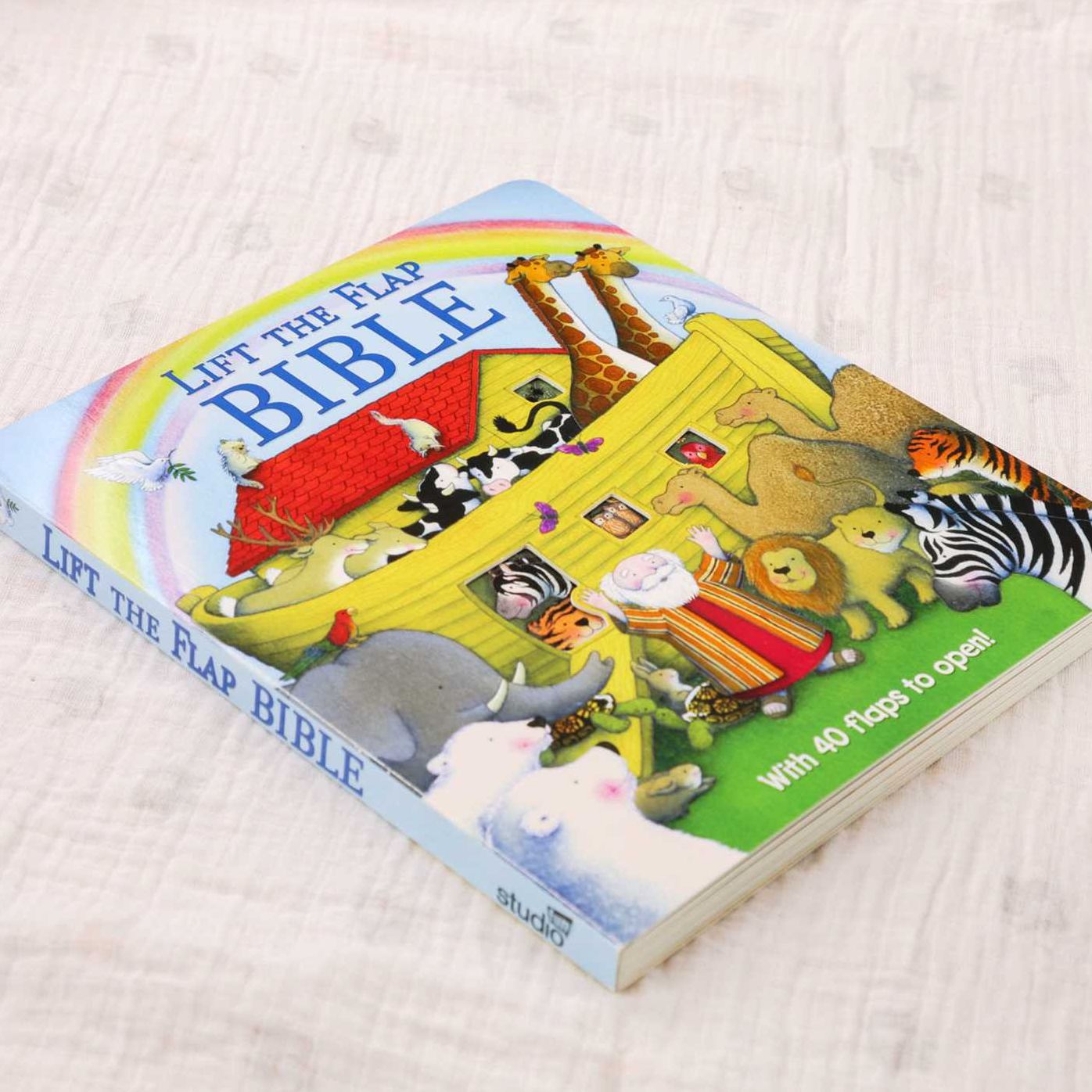 Lift the Flap Bible - Gifts for Christmas, Easter, Baptism, Communions, Birthdays - Baby Bible Book