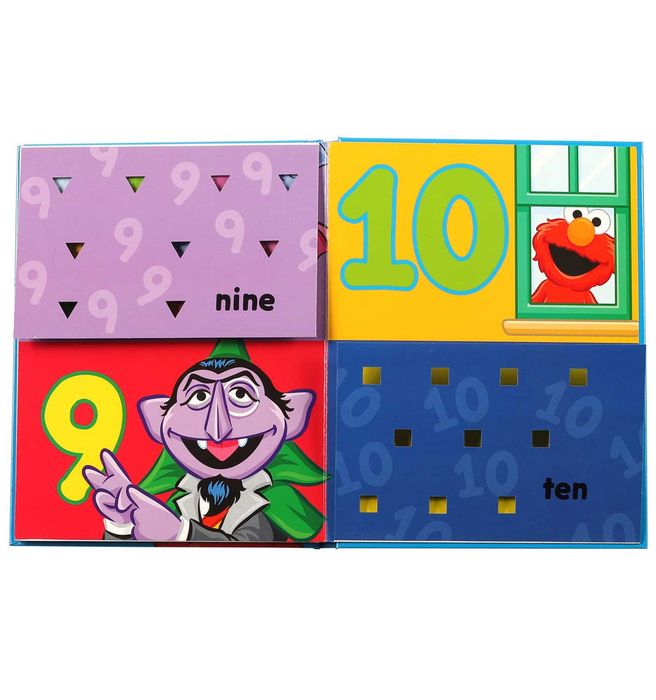 Sesame Street: 1 2 3 Count with Elmo!: A Look, Lift & Learn Book