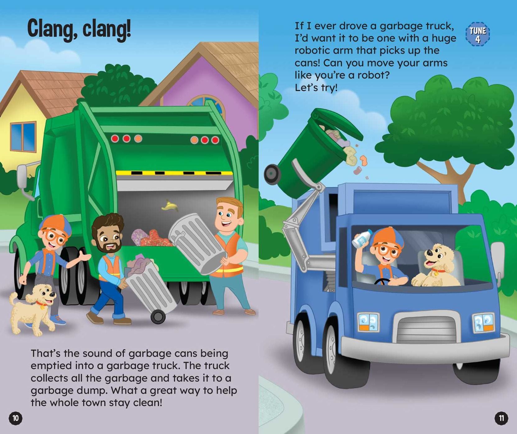 Blippi: Music Player Storybook