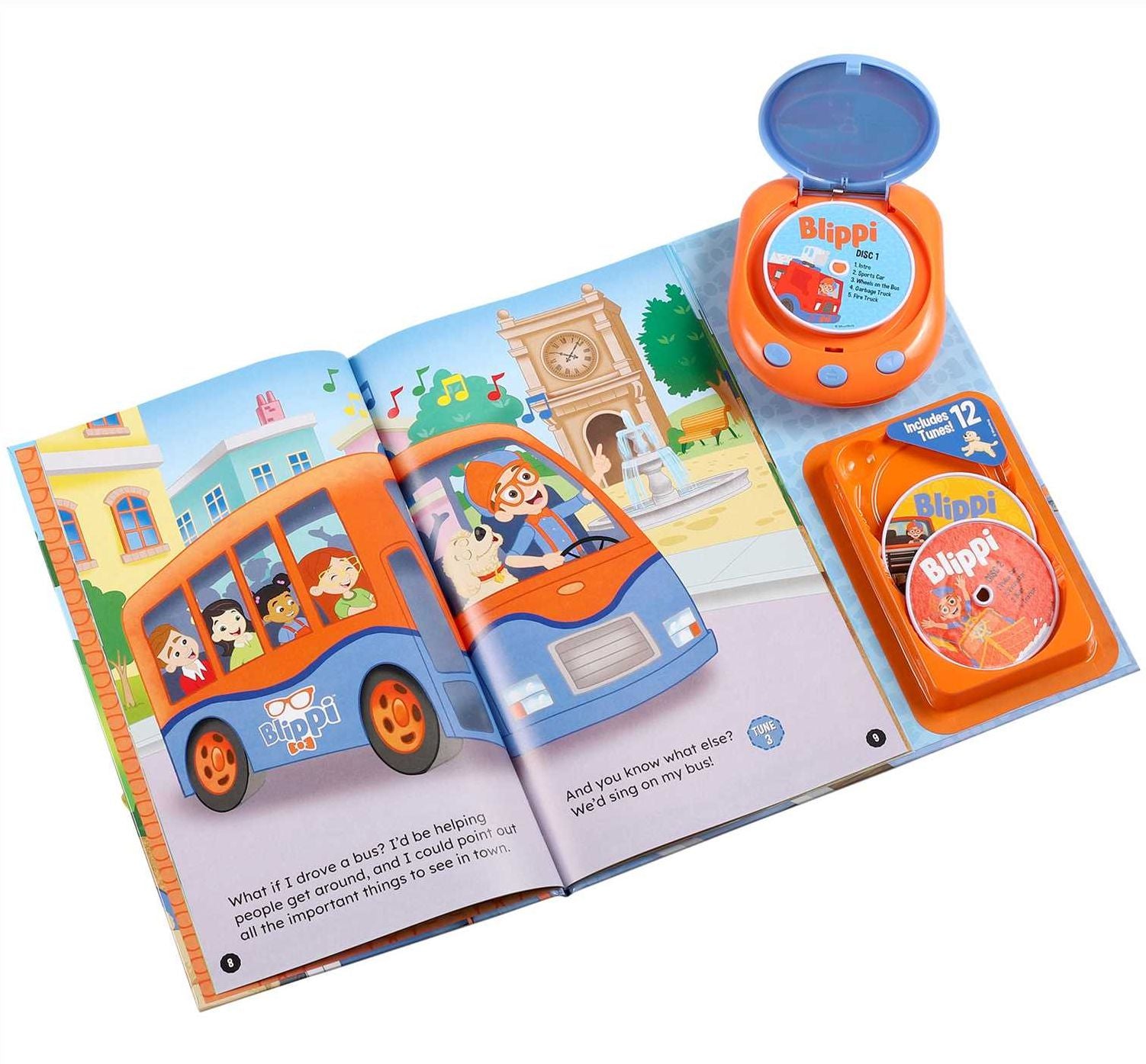 Blippi: Music Player Storybook