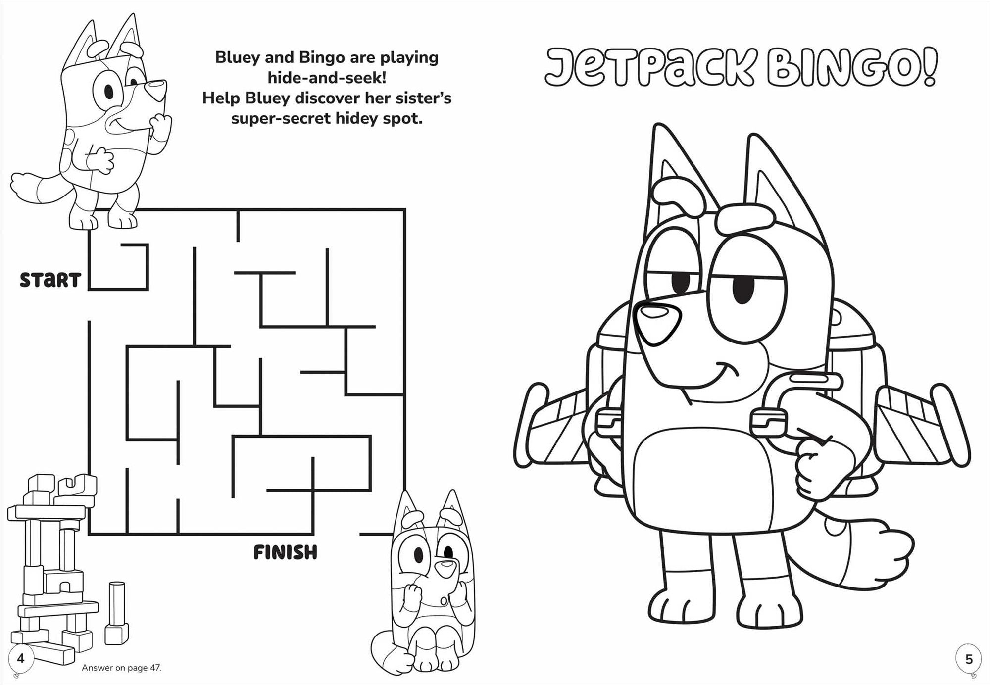 Bluey: Colortivity: Playtime with Bluey!