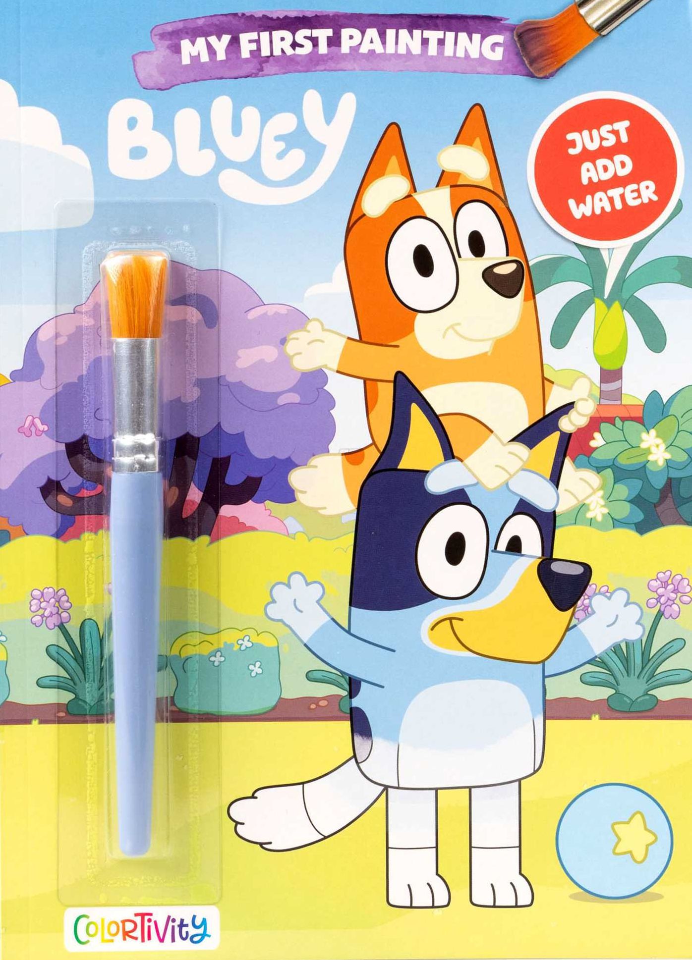 Bluey Colortivity: My First Painting