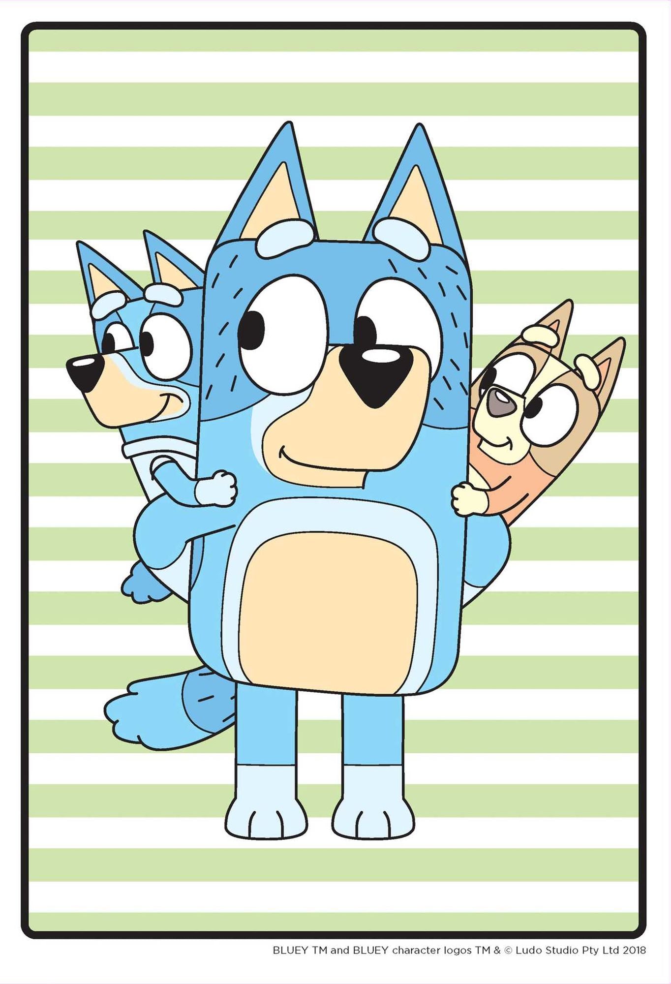 Bluey Colortivity: My First Painting