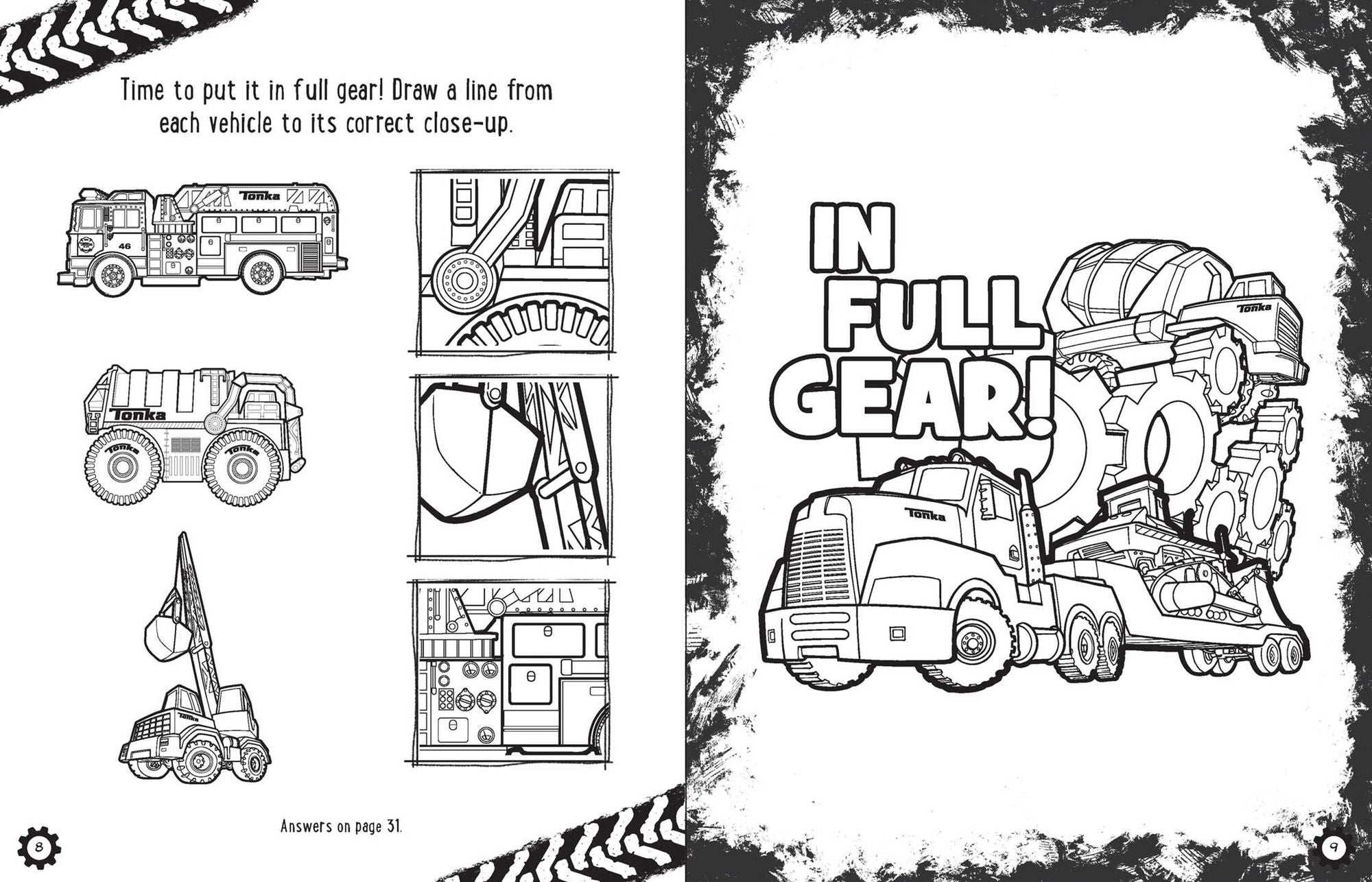 Tonka: Magnetic Play Set: Let's Roll!