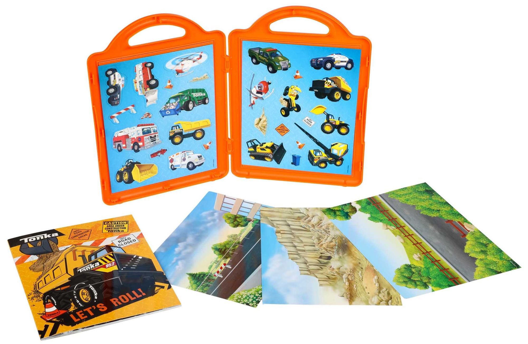 Tonka: Magnetic Play Set: Let's Roll!