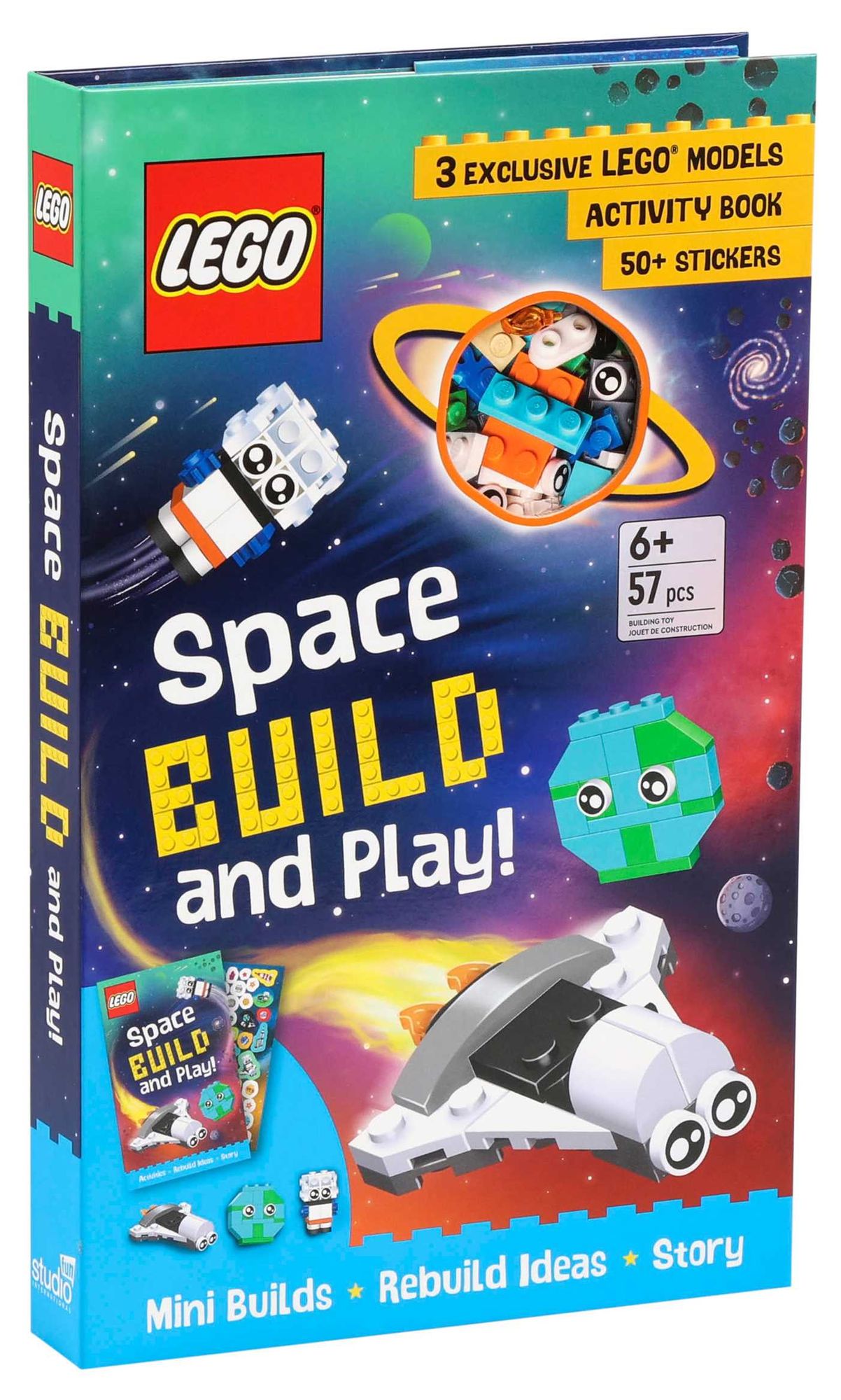LEGO Books: Space Build and Play Box