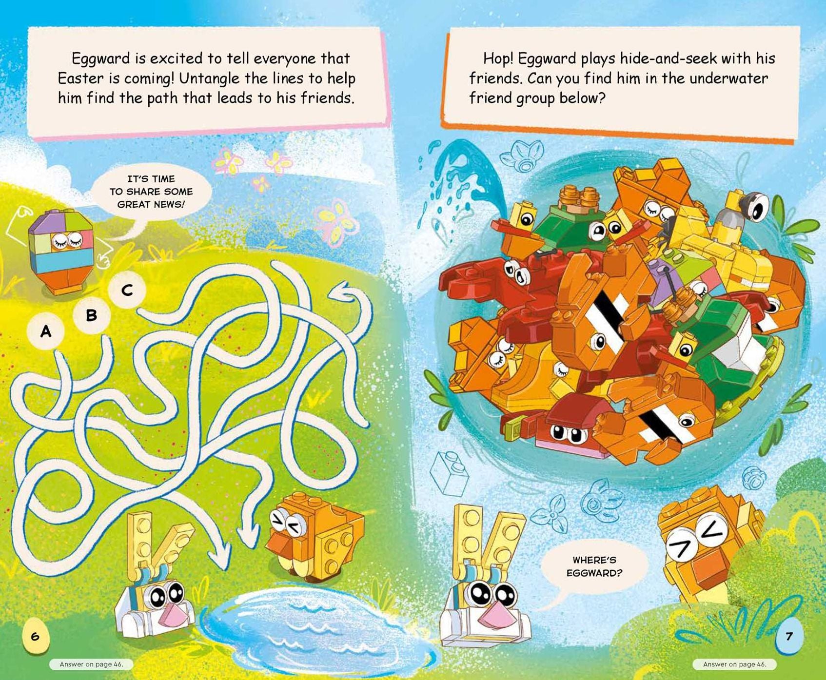 LEGO Books: Easter Build and Play Box