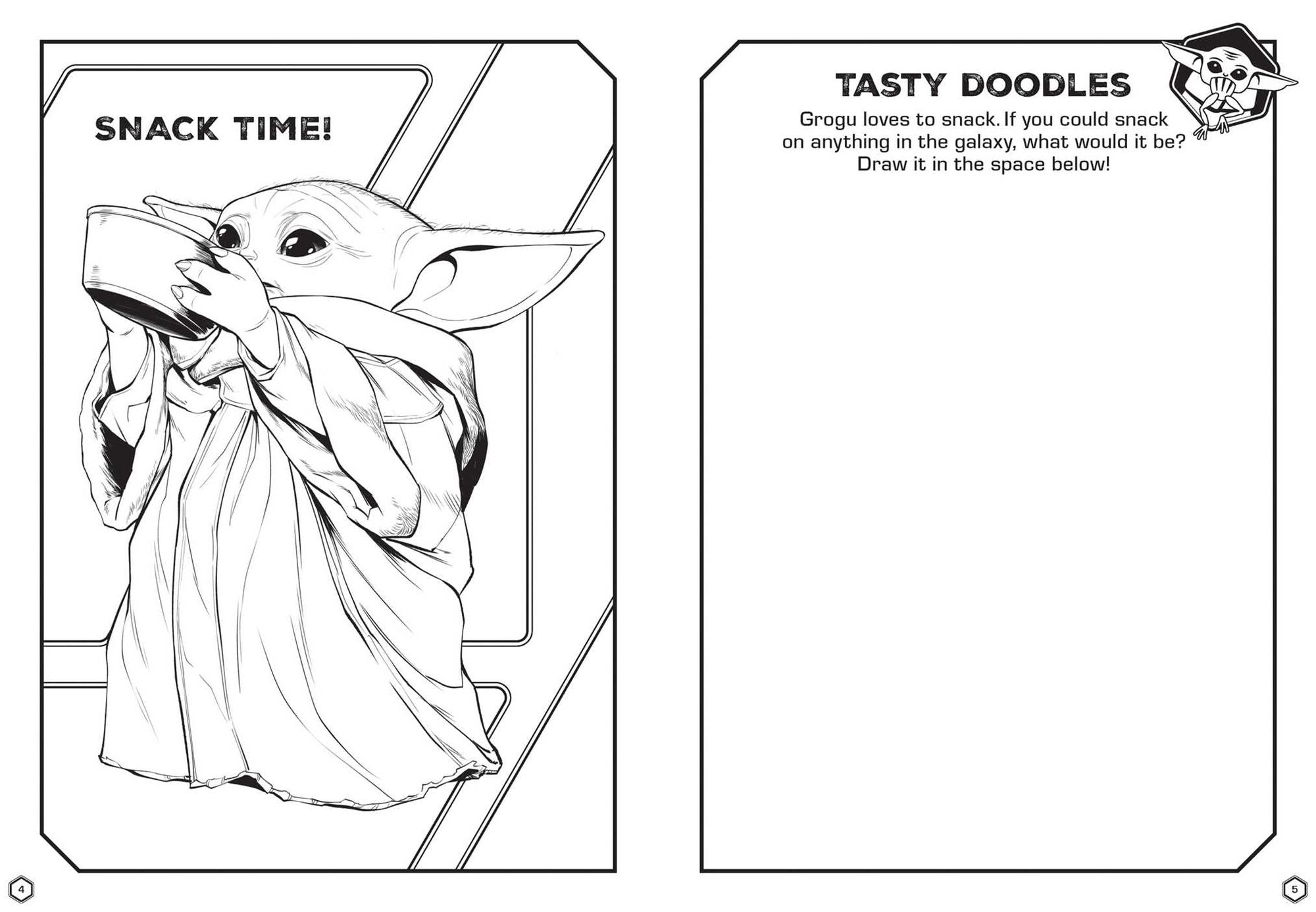 Star Wars: Grogu Loves to Snack!