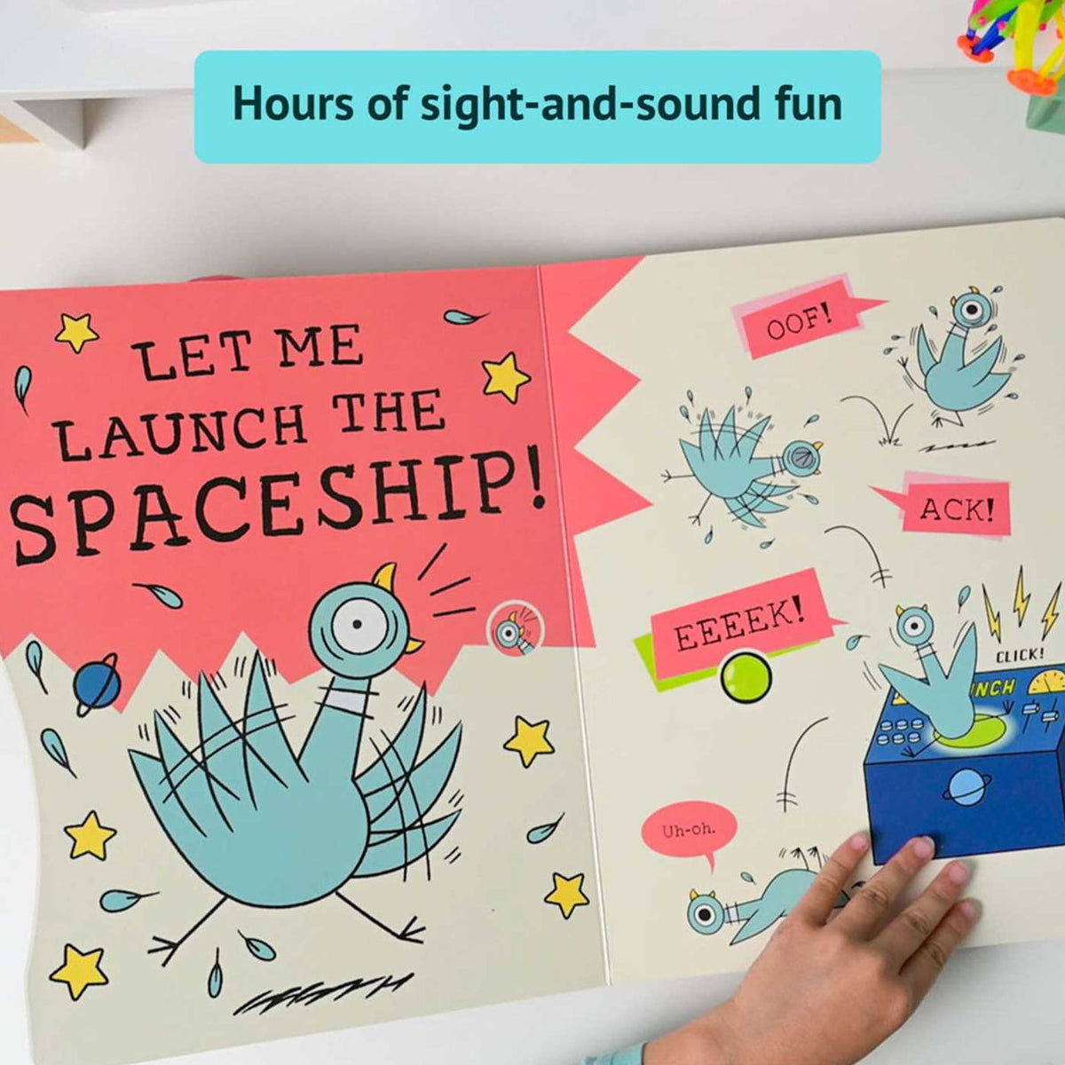 Don't Let The Pigeon Launch the Spaceship!: A Sound Book