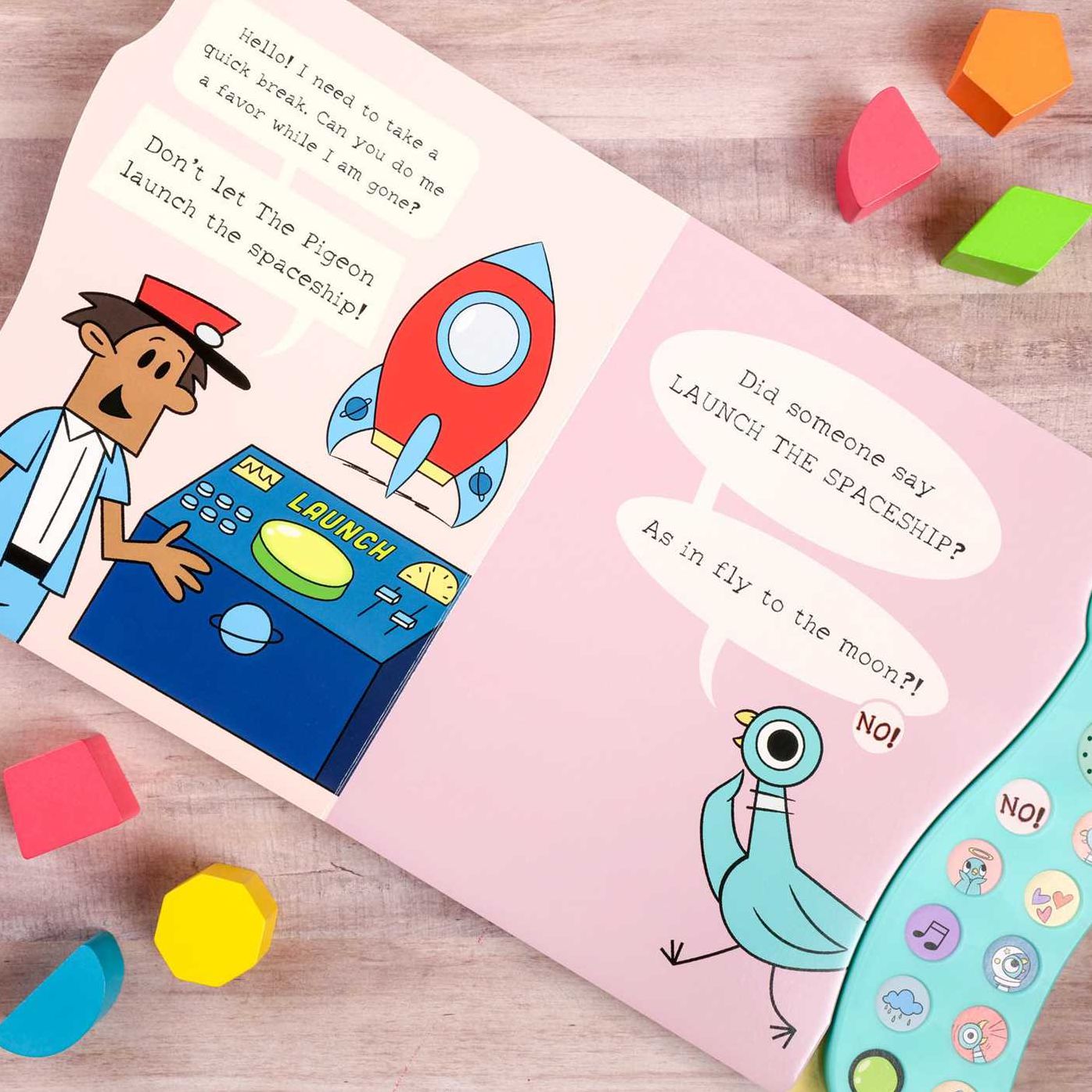 Don't Let The Pigeon Launch the Spaceship!: A Sound Book