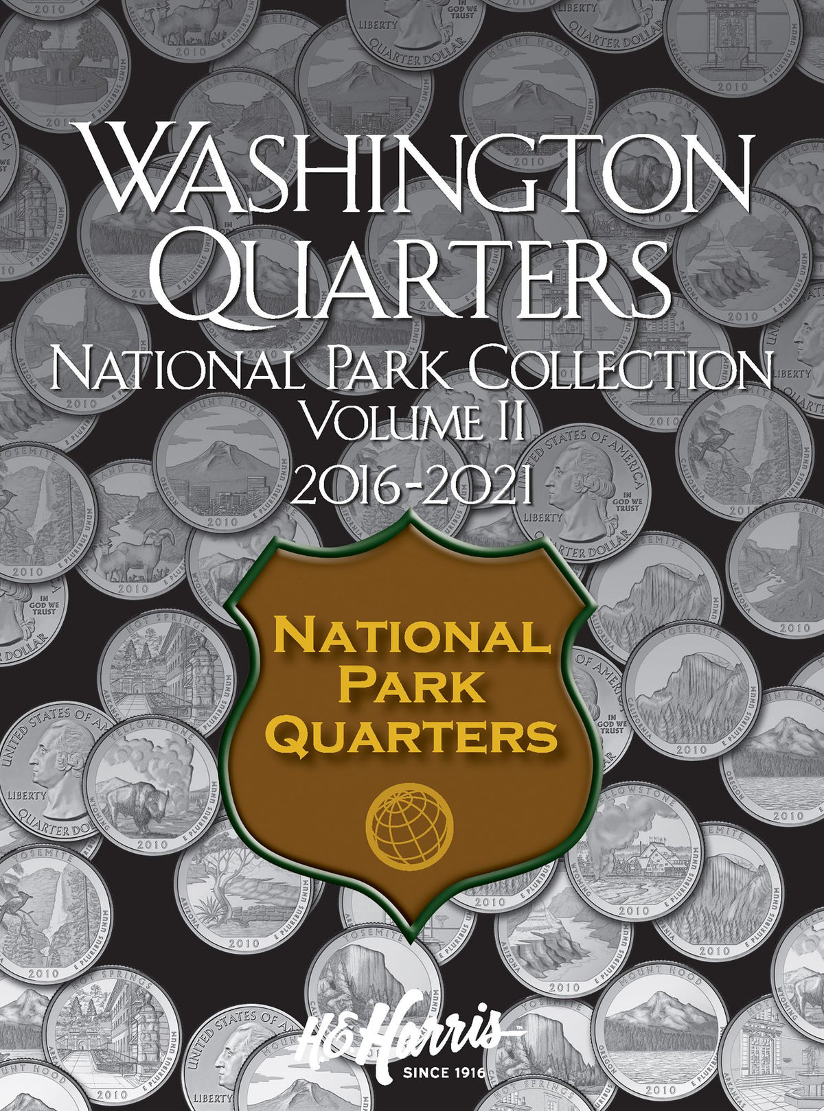 H.E. Harris® Coin Folder - National Park Quarters Collection #2: 2016-2021