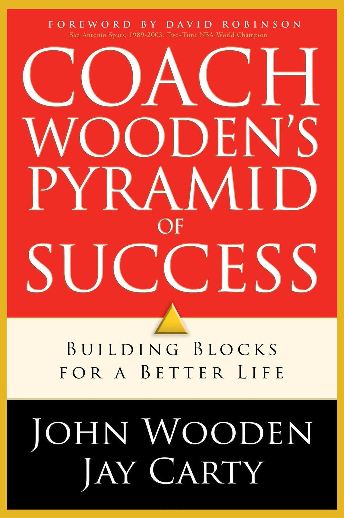 Coach Wooden's Pyramid of Success: Building Blocks for a Better Life