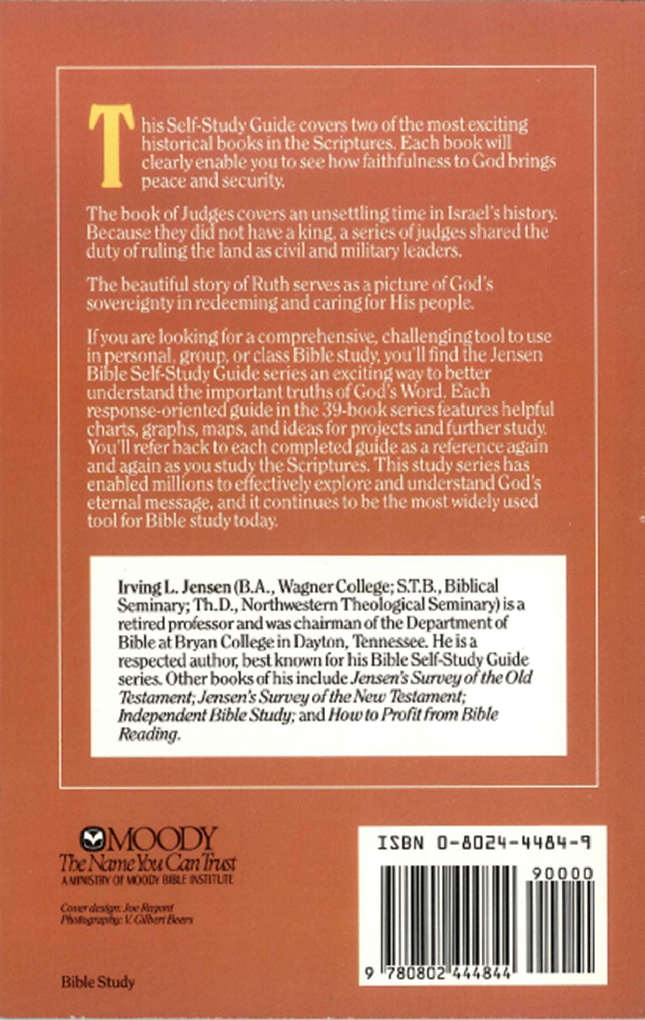 Judges & Ruth- Jensen Bible Self Study Guide