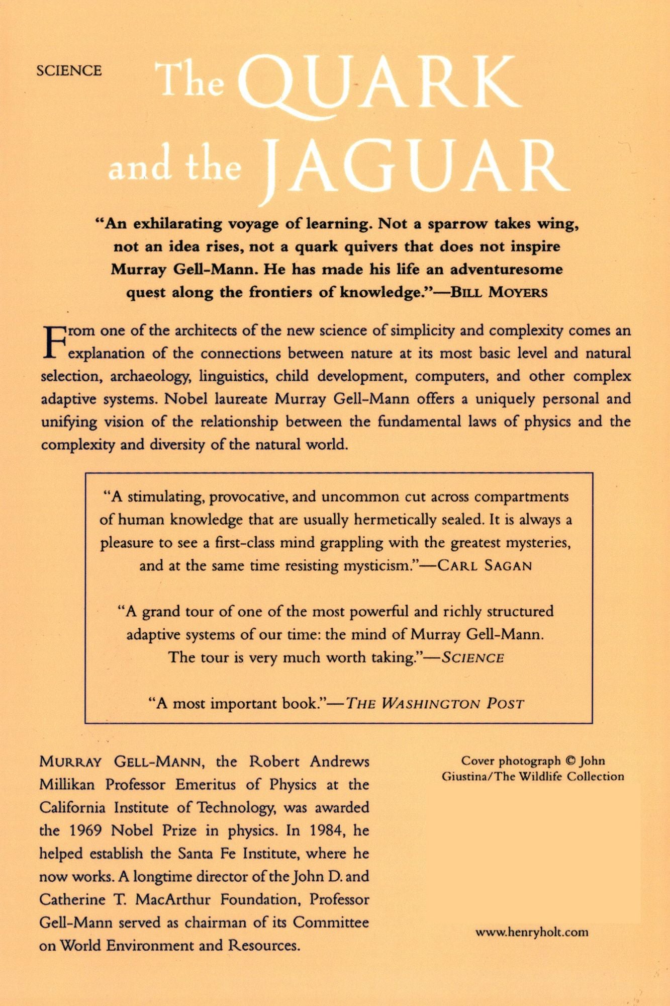 The Quark and the Jaguar: Adventures in the Simple and the Complex