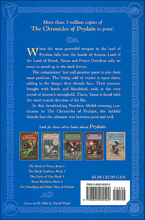 The High King (Chronicles of Prydain Series #5) (Newbery Medal Winner)
