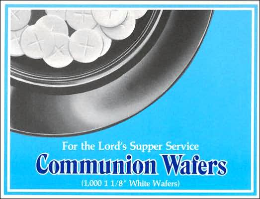 Communion Wafers - Round White (1,000 Pieces): 10 Individual Packs of 100 / Round Unleavened / Ready to Serve