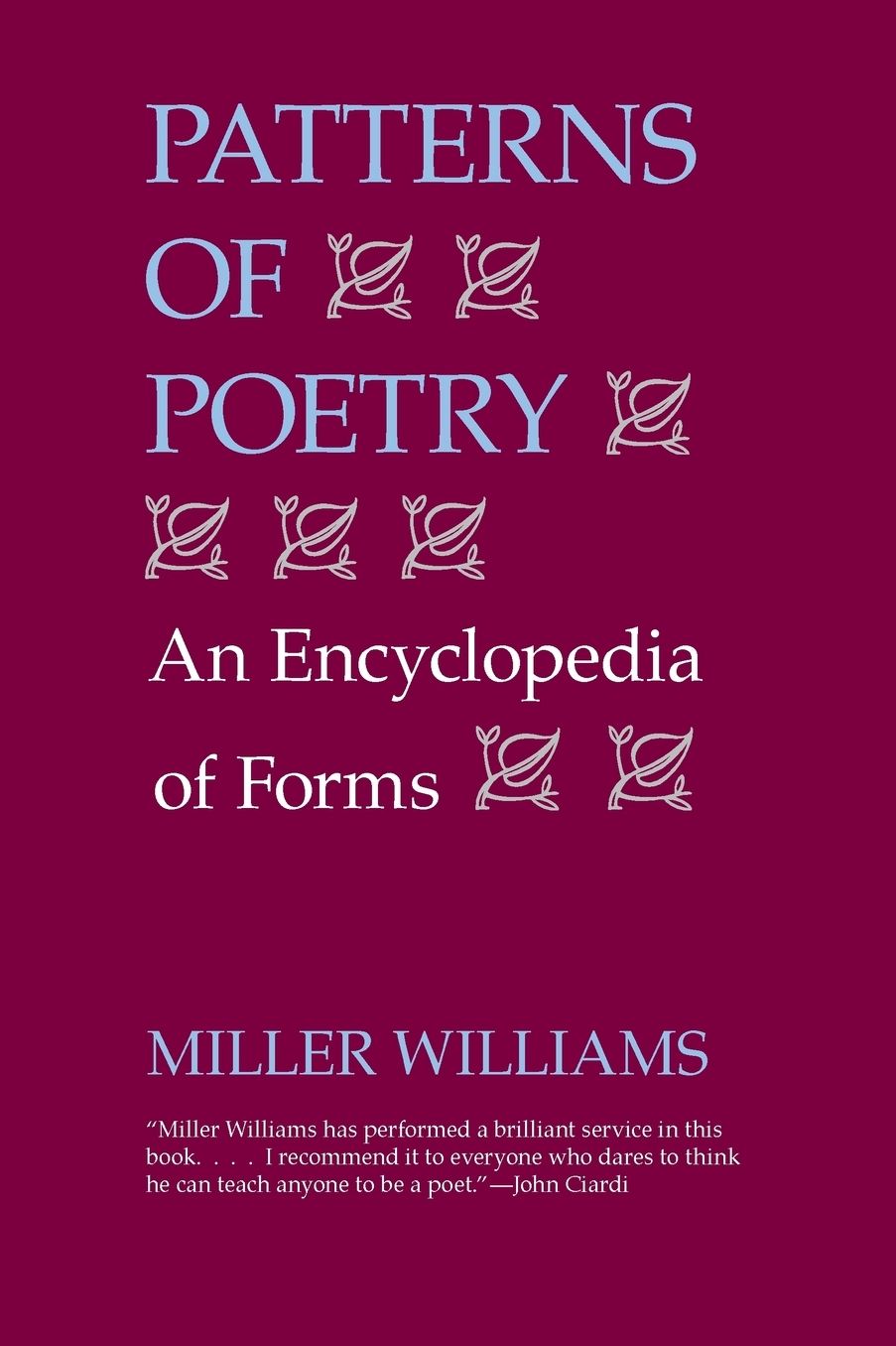 Patterns of Poetry: An Encyclopedia of Forms