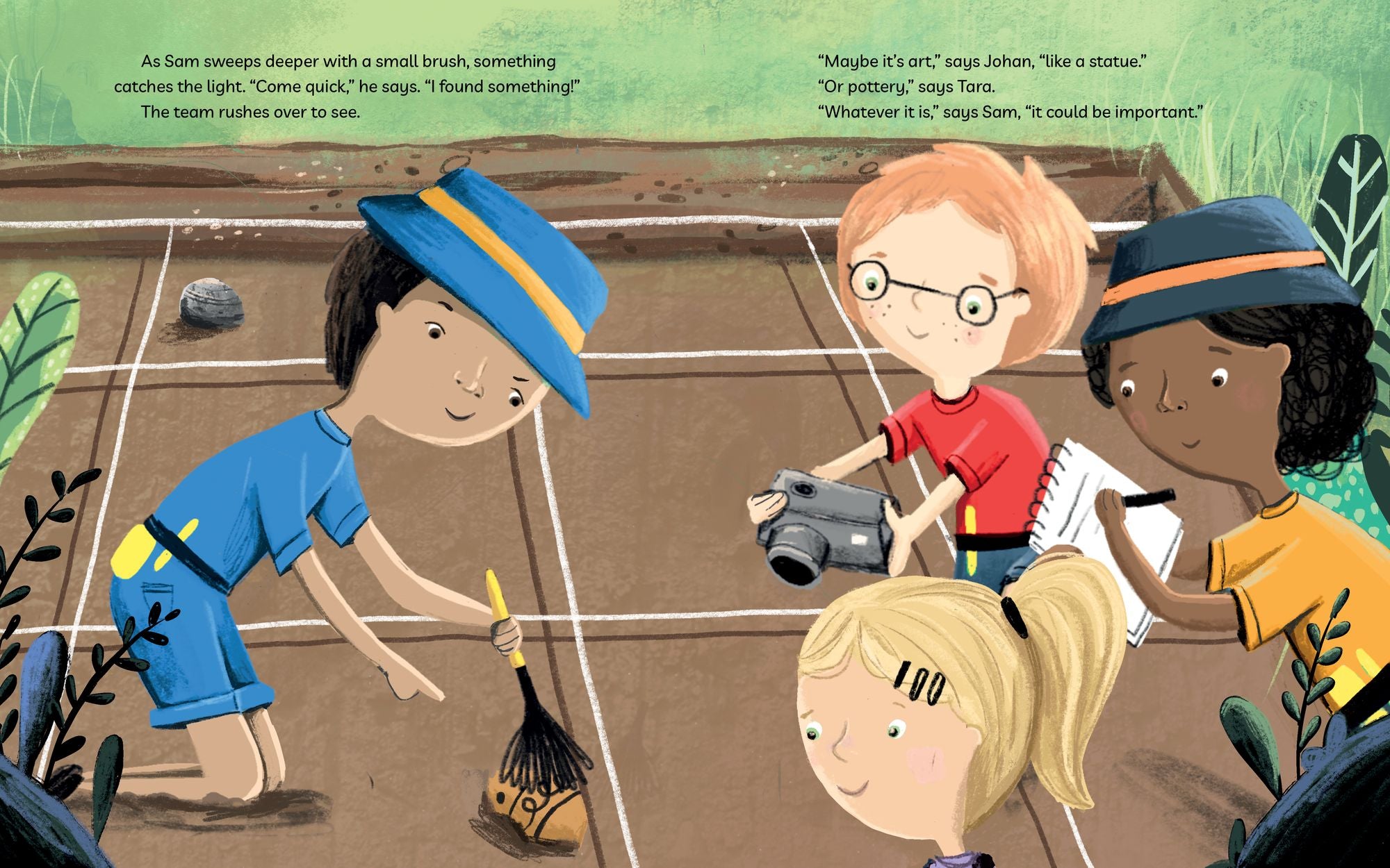 Archaeologists on a Dig