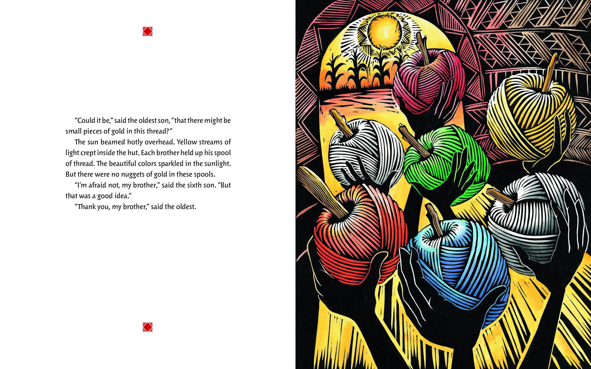 Seven Spools of Thread: A Kwanzaa Story