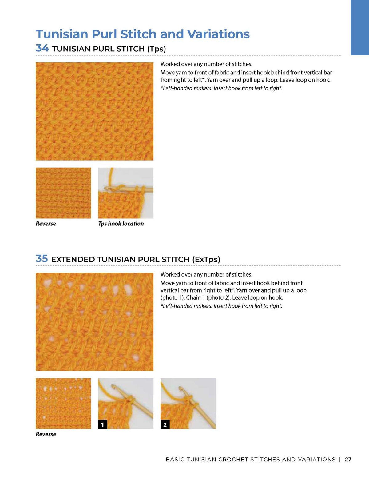 Tunisian Crochet: A Stitch Dictionary with 501 Stitches to Explore