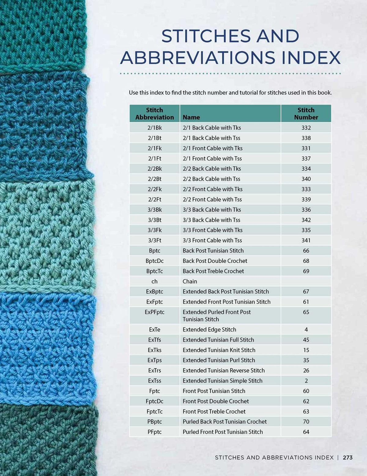Tunisian Crochet: A Stitch Dictionary with 501 Stitches to Explore