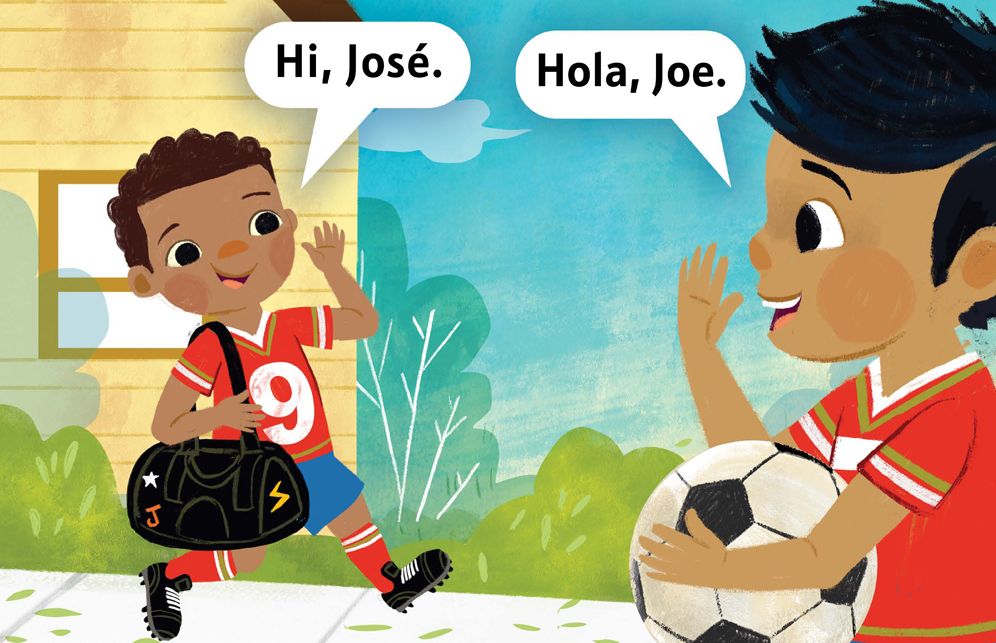 We Play Soccer / Jugamos al fútbol