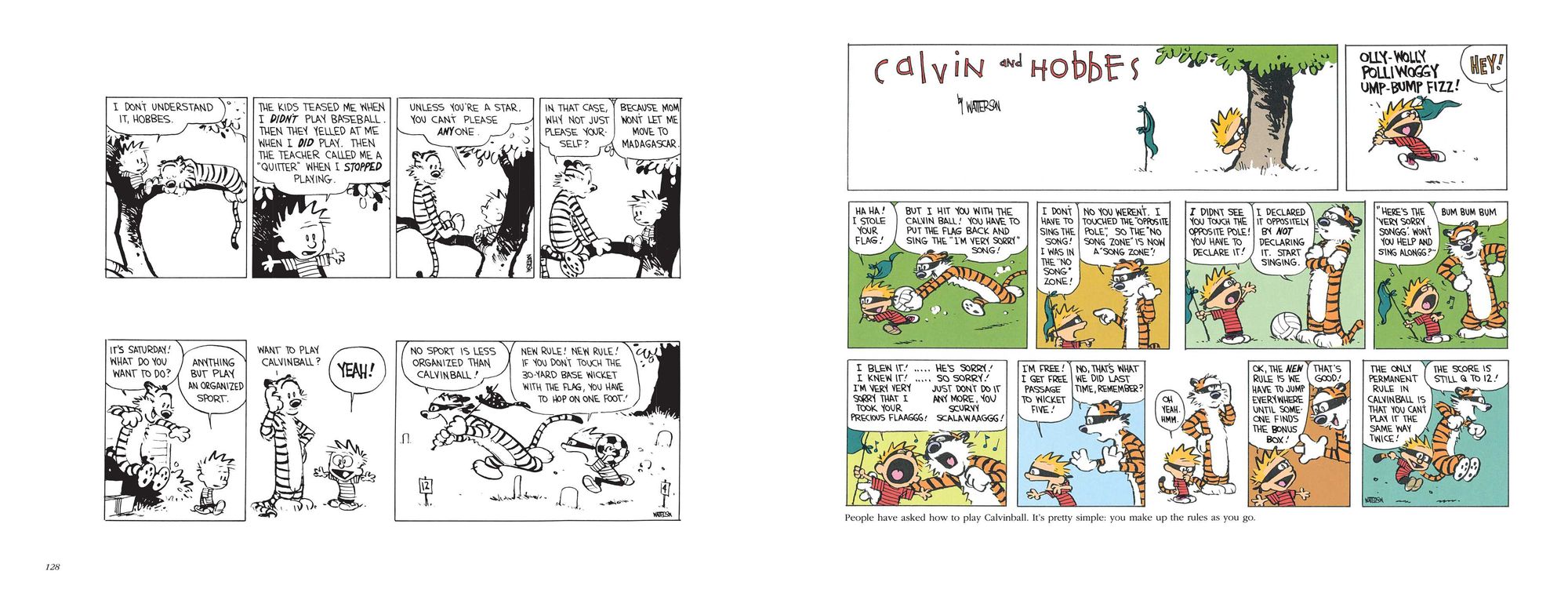 The Calvin and Hobbes Tenth Anniversary Book