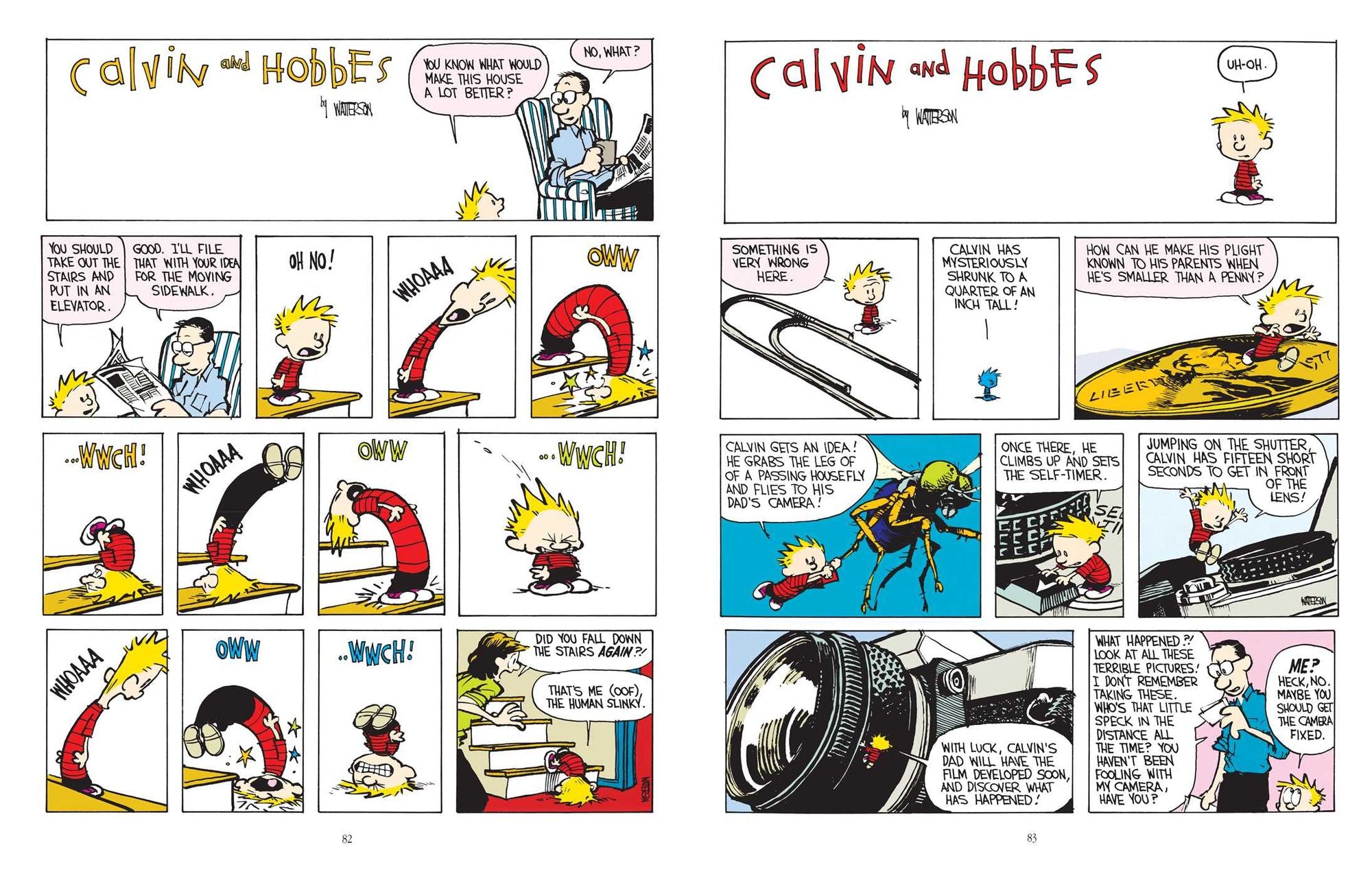 The Calvin and Hobbes Lazy Sunday Book: A Collection of Sunday Calvin and Hobbes Cartoons